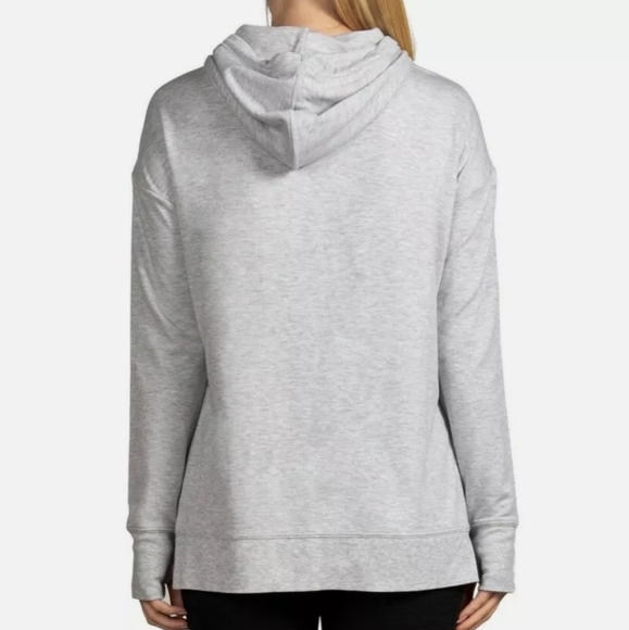ACTIVE LIFE Gray Long Sleeved Hooded Sweatshirt - Picture 3 of 7